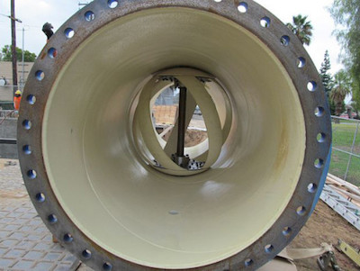 Portland Water Pipe Turbine